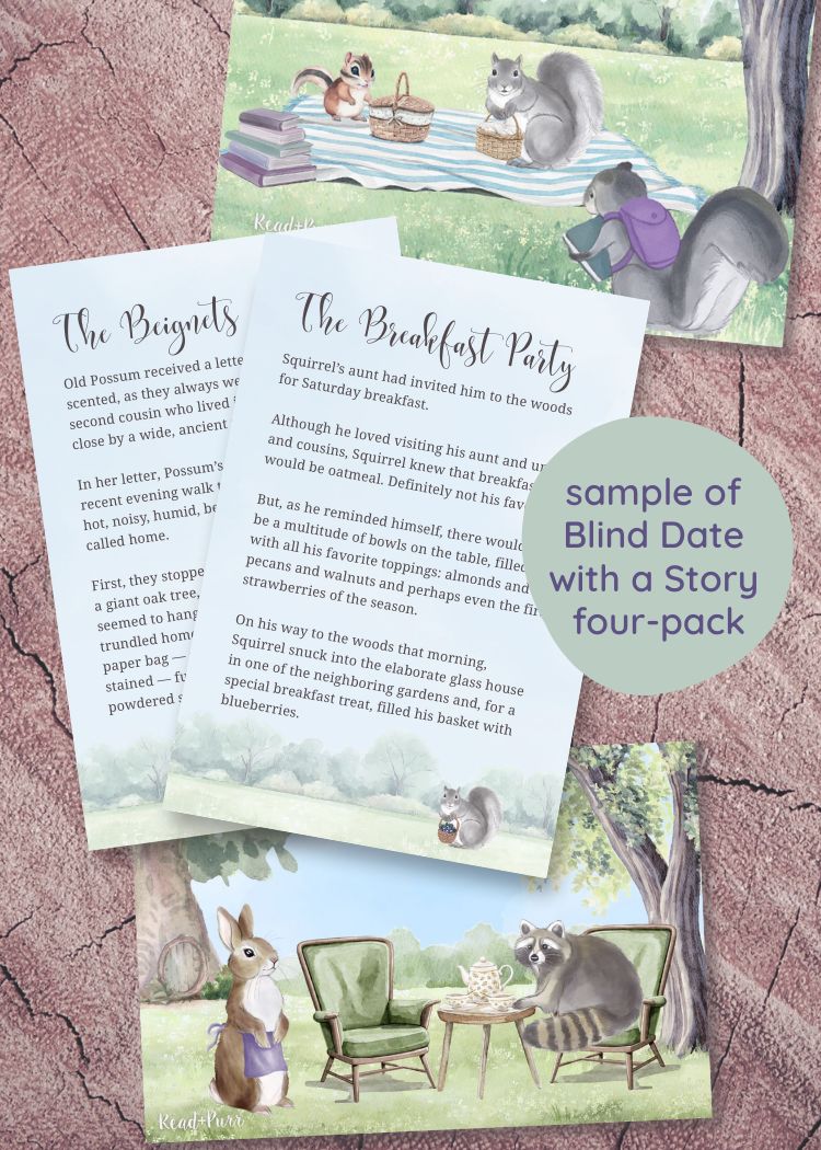 Story & Illustration Cards - four-pack