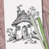 Coloring Cards - set of 3