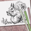 Coloring Cards - set of 3